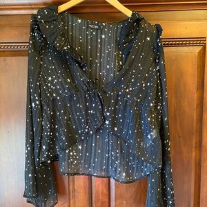 Nasty Gal Top and lounge wear pants. Size 4.